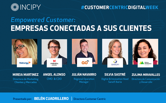 Participamos en la Customer Centric Digital Week organizado por Incipy