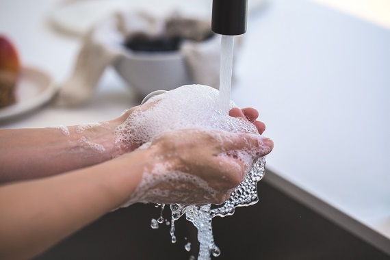 El lavado de manos y el cuidado de la piel